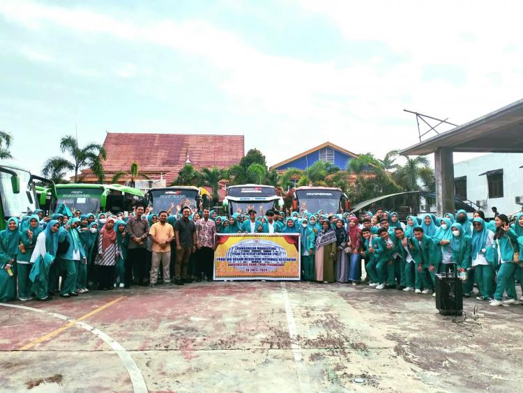 Universitas Hang Tuah Pekanbaru Lepas 138 Peserta Didiknya PKL ke Sumbar