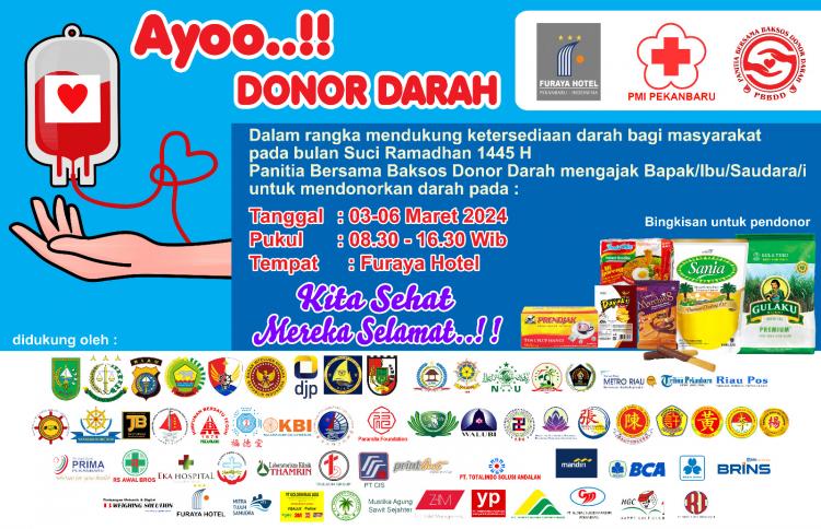 PBBDD Gelar Donor Darah Selama 4 Hari, Dukung Ketersediaan Darah saat Ramadhan
