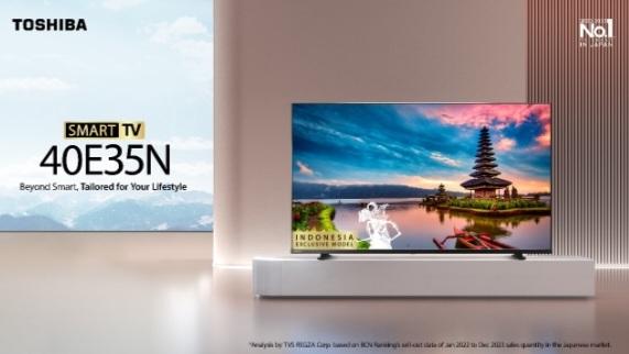 Toshiba TV Luncurkan Private Smart TV Terbaru 40E35NP, Model Spesial Market Indonesia