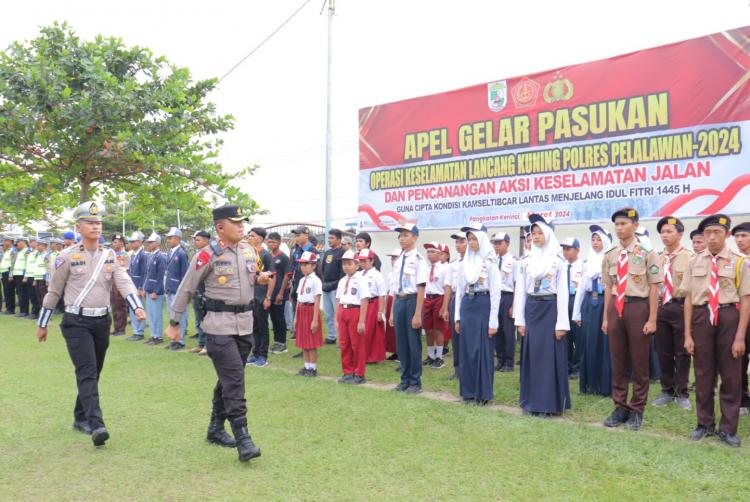 Jelang Ramadhan 1445 H, Polres Pelalawan Gelar Operasi KLK 2024
