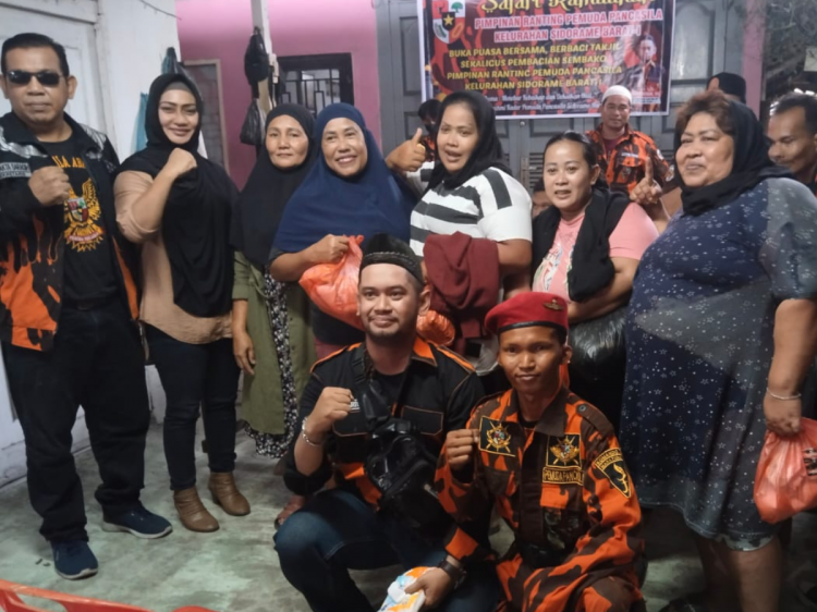 Safari Ramadhan, Ranting PP Sidorame Barat I Berbagi Keberkahan Kepada Masyarakat dan Seluruh Kader