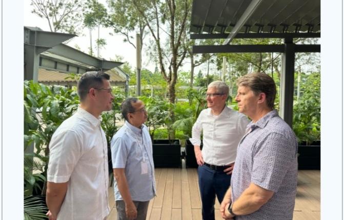 Tim Cook Sambangi ADA @BINUS, Perkuat Pengembangan Talenta Digital Indonesia