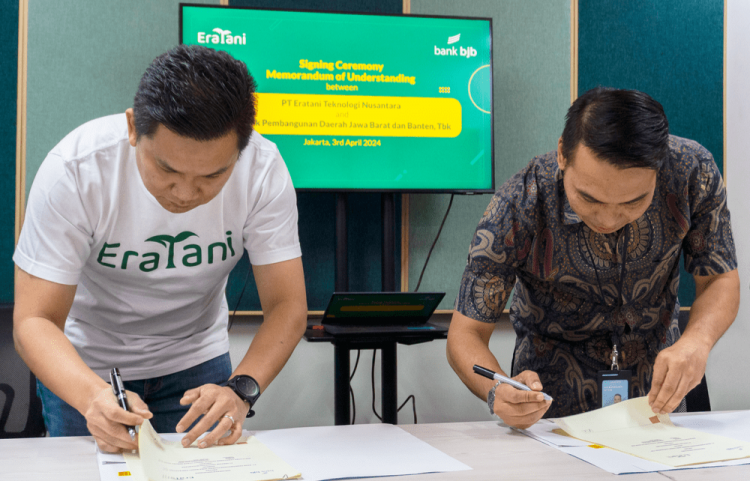 Eratani Jalin Kerja Sama dengan Bank BJB Buat Pembiayaan Petani, Fasilitas Kredit Hingga Rp100 Juta