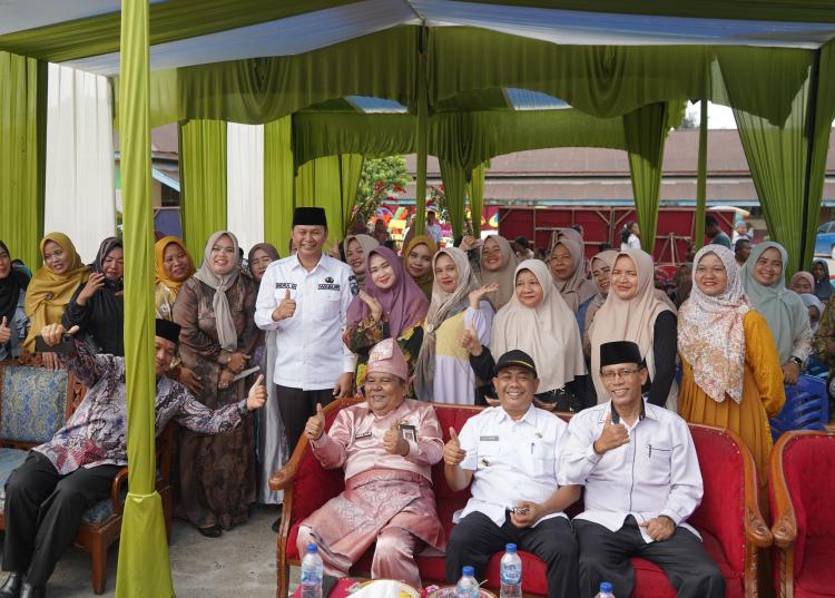 Perpisahan Siswa Kelas VI SD Negeri 002 Ujung Batu, Ini Petuah Wabup Rohul