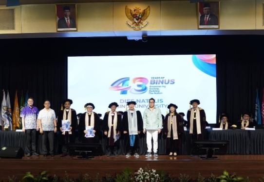 Binus Luncurkan 14 Buku Interaktif dan 3 Center of Excellence di Dies Natalis ke 43