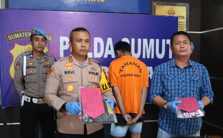 Polres Nias Memulihkan Harga Diri dengan Menangkap Pelaku Cabul Anak di Bawah Umur yang Memanfaatkan Rayuan Palsu