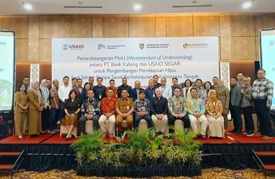 Kerja Sama Bank Kalteng dan Usaid Segar Kembangkan Pendanaan Hijau Sawit Berkelanjutan