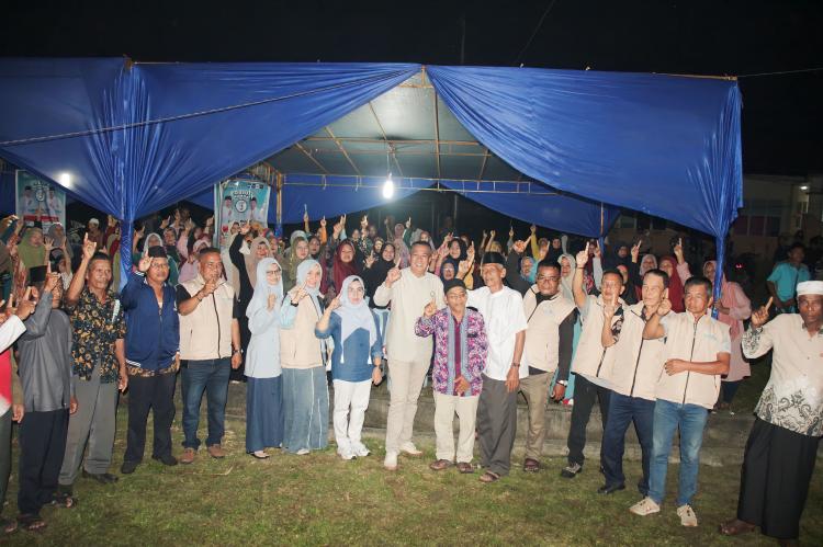 Ratusan Masyarakat Bantar Antusias Ikuti Kampanye Dialogis Asmar-Muzamil