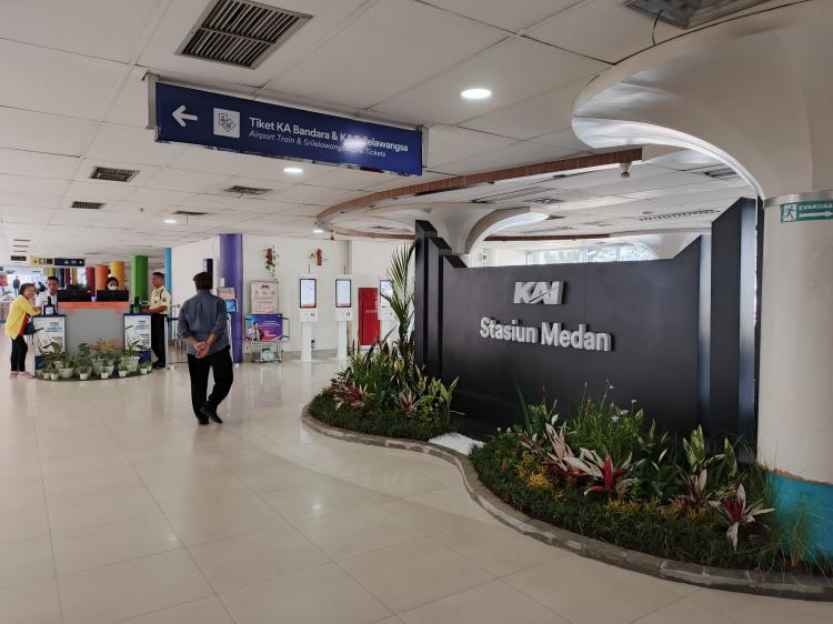 Stasiun Medan Layani 725.534 Penumpang Pada Januari Hingga Oktober 2024