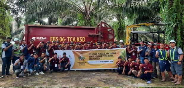 Petani Swadaya Belajar Pengelolaan Sarpras di Kebun Sawit Anggota GAPKI Kalbar