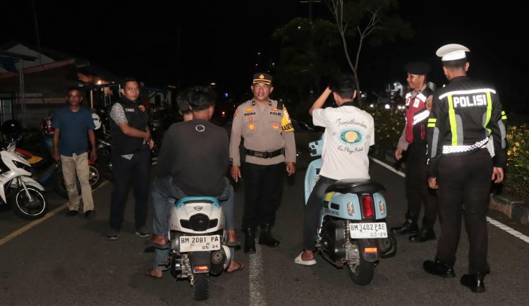 Polres Kepulauan Meranti Gelar Patroli KRYD Pasca Pilkada Serentak 2024