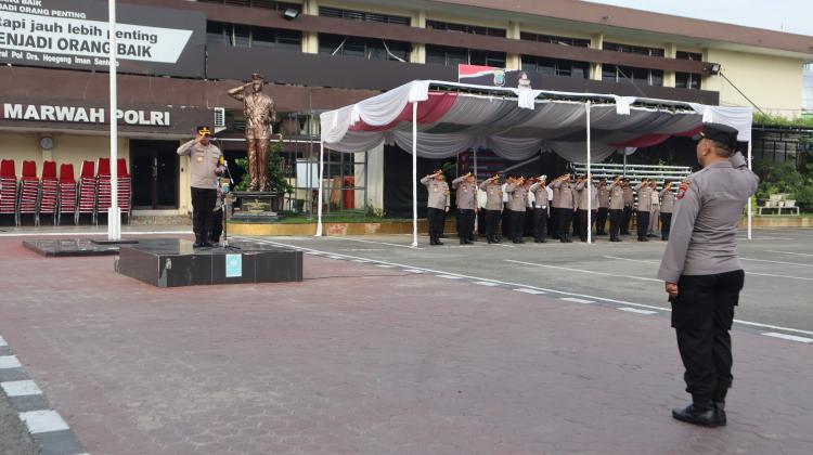 Pesan Akhir Tahun Kapolrestabes Medan, Kombes Gidion kepada Personel