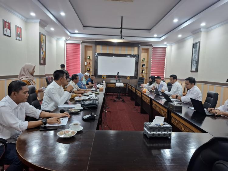 Soal Honorer  dan PPPK, Komisi I DPRD Kepulauan Meranti Konsultasi ke BKN Regional XII