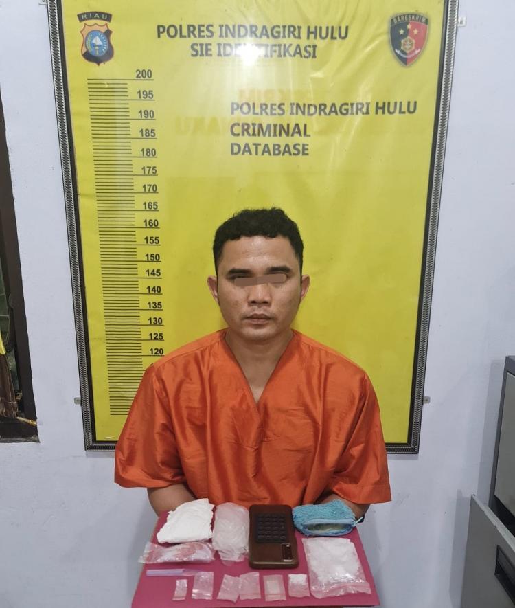 Bisnis Sabu, Reskrim Polsek Batang Cenaku Ciduk Eks Sekuriti Korporasi Sawit