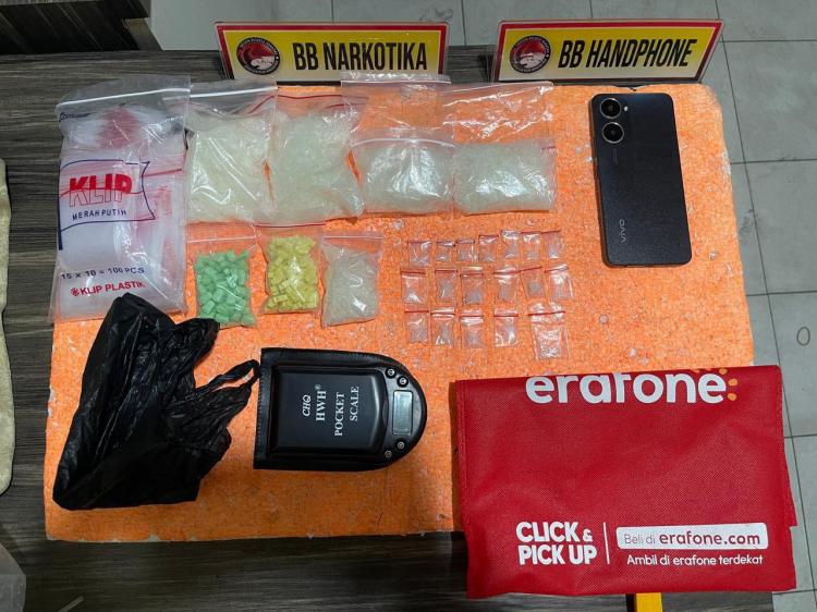 Pengedar dan Penikmat 'Barang Haram' di Inhil Ditangkap Polisi