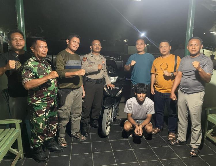 Buruh Tani Diciduk Saat Jemput Sabu di Lapangan PHR Depan SDN 02 Mandau