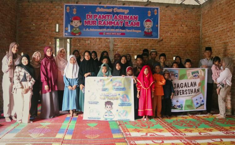 Mahasiswa BUN UNRI Wujudkan Hidup Sehat di Panti Asuhan Nur Rahmat Illahi