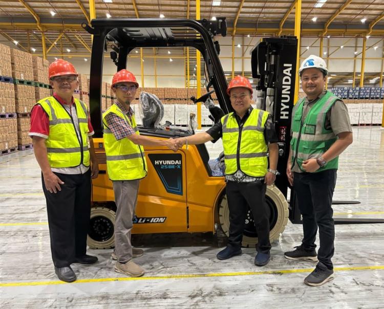 Transformasi Teknologi Pergudangan, CitoXpress Perbarui Armada Material Handling Menuju Logistik Hijau