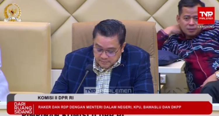 Anggota Komisi II DPR Sebut Bukan Ketua DKPP yang Tanya Periodesasi Bupati Siak, Tapi...