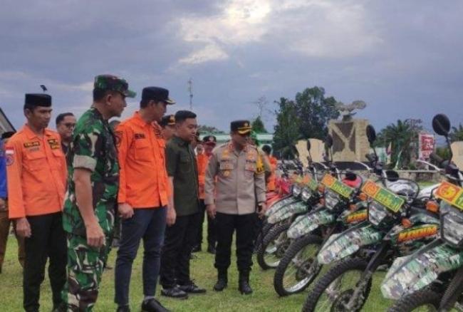 Bupati Fadhil Arief Pimpin Apel Siaga Bencana Hidrometeorologi Banjir 2025