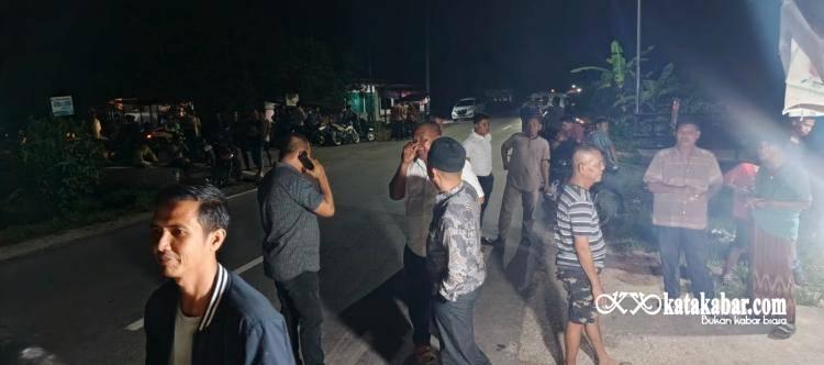 Pasca-Didatangi Sejumlah OTK, Simpati Warga Terus Berdatangan ke Rumah Darwis di Buntan Besar Siak