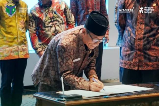 Wabup Bakhtiar Hadiri High Level Meeting TPID Provinsi Jambi