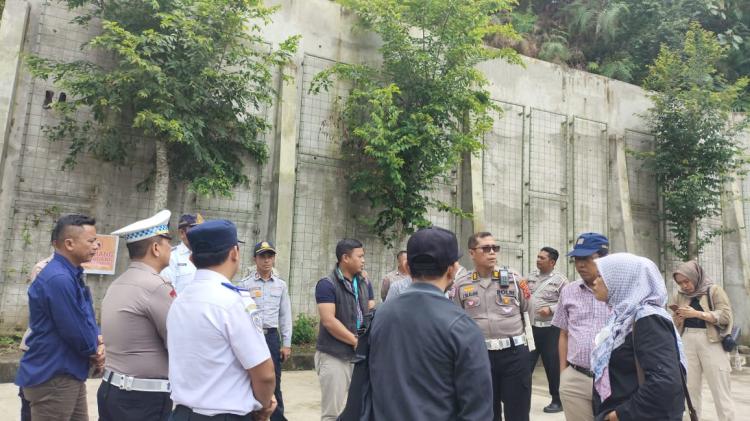 Dishub Sumut dan Ditlantas Polda Sumut Gandeng Pemkab Samosir Siapkan Manajemen dan Rekayasa Lalu Lintas