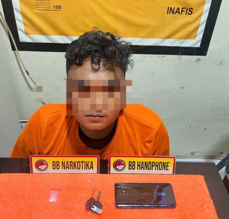 Polres Inhil Gagalkan Peredaran Sabu Ringkus Satu Pelaku