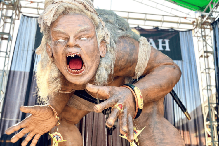 Sambut Hari Raya Nyepi dengan Semangat Parade Ogoh-ogoh di Canggu