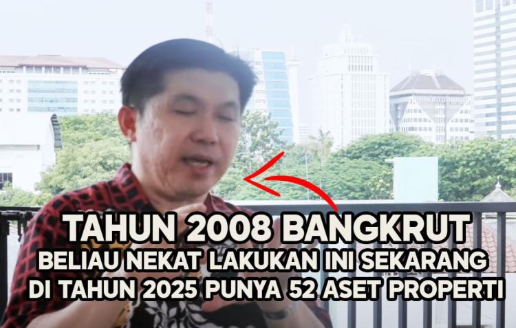 Pipo Hargiyanto, Dari Tak Mampu Beli Nasgor Hingga Punya 52 Properti Penghasil Passive Income Autopilot