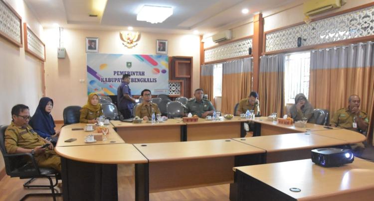 IHK Kabupaten Bengkalis Naik di Rakor Pengendalian Inflasi Minggu Kedua April 2025