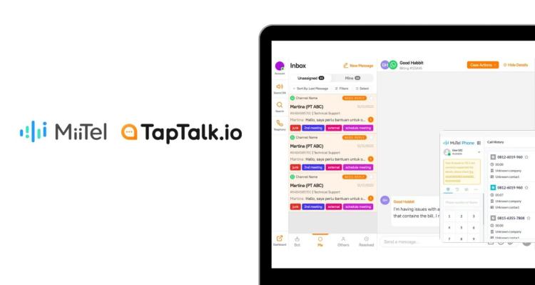 Integrasi MiiTel OneTalk Kelola Call dan Chat Pelanggan Satu Dashboard