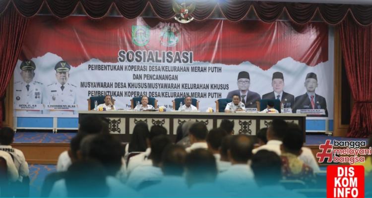 Bupati Rohul Serukan Seluruh Desa Bentuk Koperasi Merah Putih