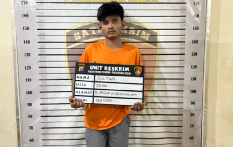 Terungkap! Sultan, Spesialis Pembobol Rumah di Medan Tertangkap, Dua Rekannya Masih Buron