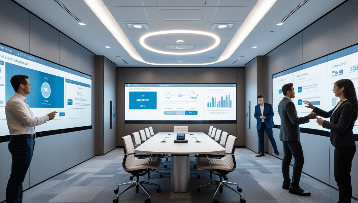 Sistem Otomasi dan AV dari MLV Teknologi dan Crestron Efisiensi Operasional Optimal Kantor