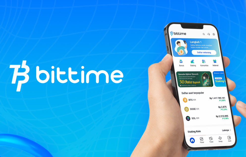 Perluas Pilihan Aset Kripto, Bittime Resmi Listing AWE Network dan Koma Inu