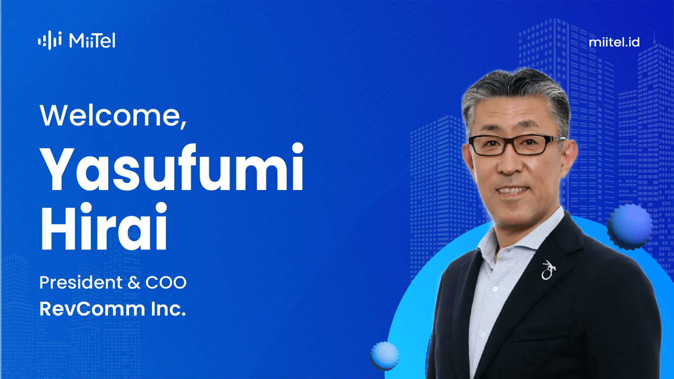 RevComm Tunjuk Mantan VP Rakuten, Yasufumi Hirai, sebagai President dan COO