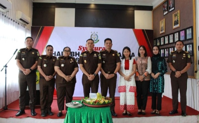 Kejari Inhu Gelar Syukuran HBA ke 65 Tahun 2025