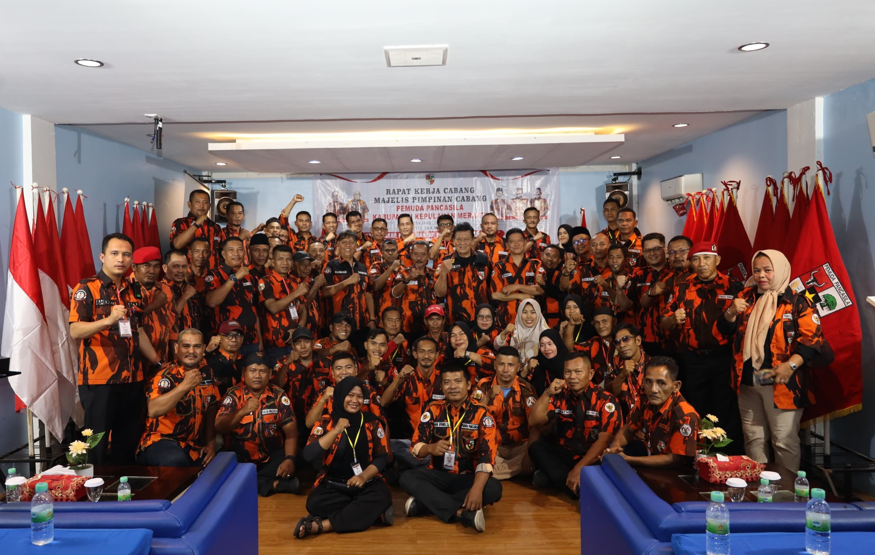MPC Pemuda Pancasila Gelar Rakercab Tahun 2025, Ini Harapan Wabup Kepulauan Meranti