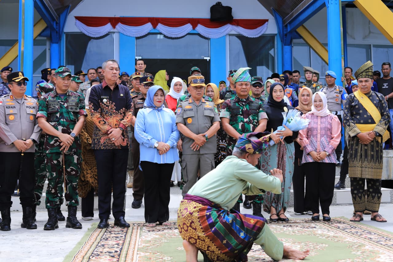 H Asmar Terima Kunjungan Danrem 031 WB dan Kodim Bengkalis