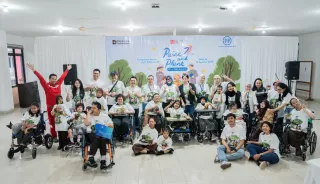 PTPP Salurkan Program CSR 'Paint dan Plant' Bersama YPAC Jakarta