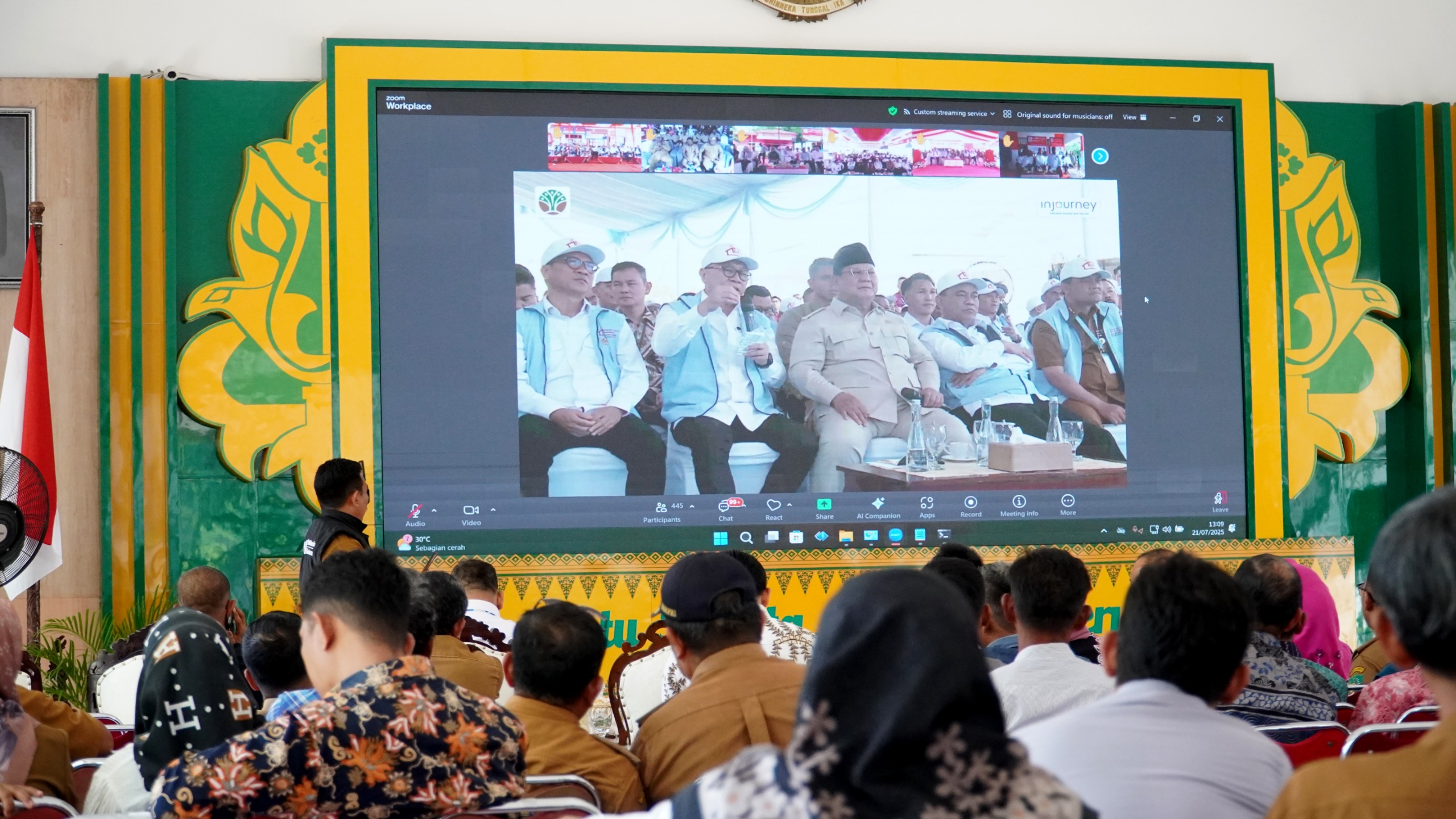 Bupati Langkat Syah Afandin Dukung Penuh Koperasi Merah Putih untuk Ekonomi Desa