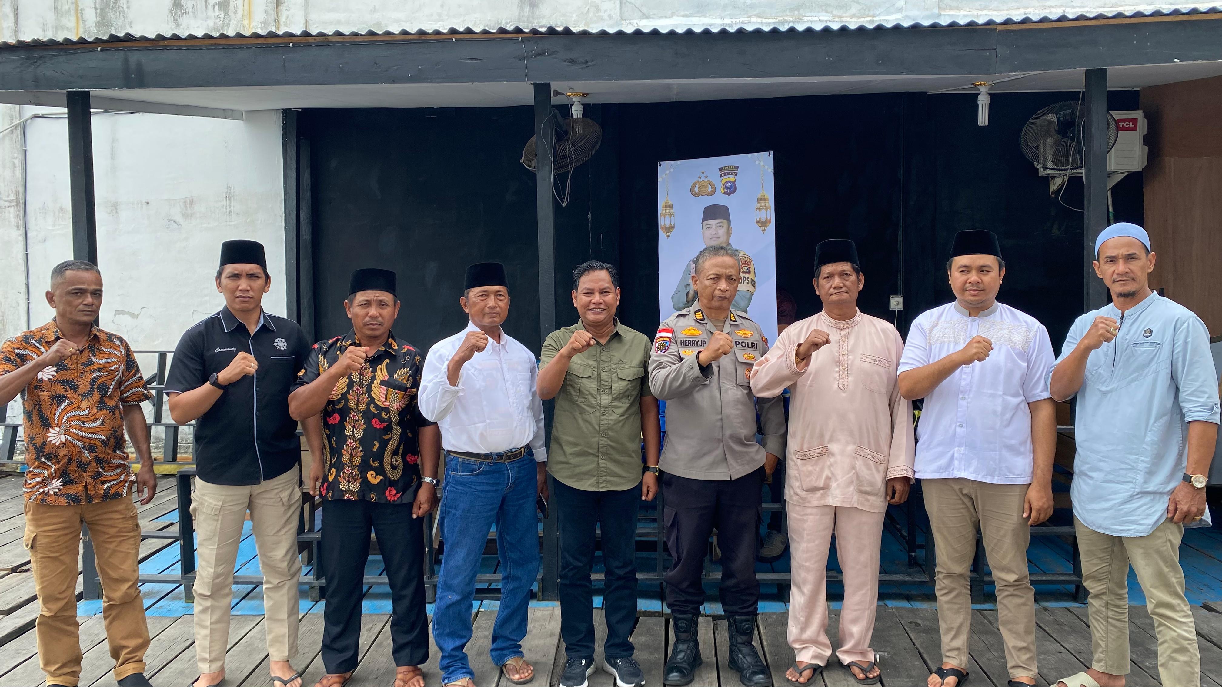 Jumat Curhat, Polres Kepulauan Meranti Bersama Serikat Buruh F SPTI-K SPSI Duduk Semeja