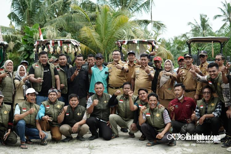 Bupati Asri Ludin Tambunan Dorong Produktivitas & Atasi Masalah Irigasi di Tanjung Rejo