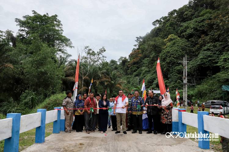 Jembatan Lau Lateng di Sibolangit Resmi Dibuka, Dorong Akses Ekonomi Baru