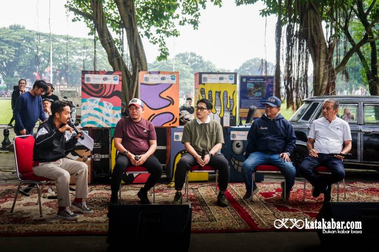 Kolaborasi dengan Bank Sumut, Pemko Binjai Siapkan 125 Tong Sampah Mural