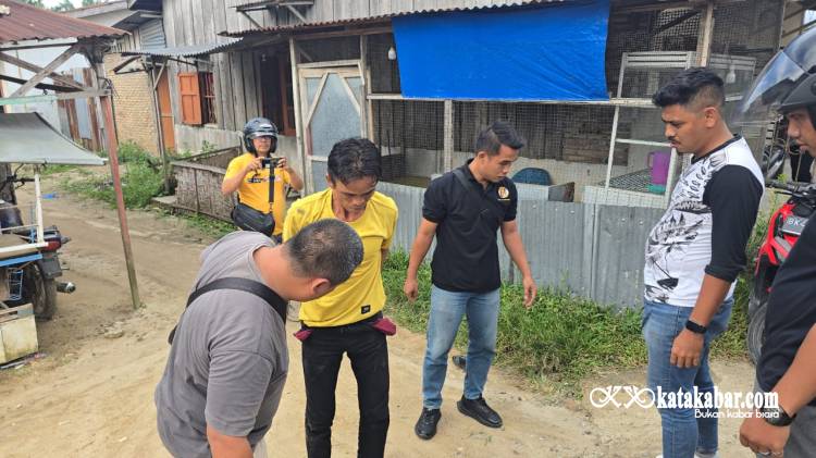 Polres Asahan Gerebek Lokasi Rawan Narkoba, 1 Pria Positif Urine