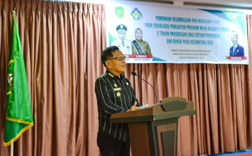 Kepulauan Meranti Tegaskan Komitmen Wajib Belajar 13 Tahun, Fokus Perkuat PAUD dan Mutu Pendidikan