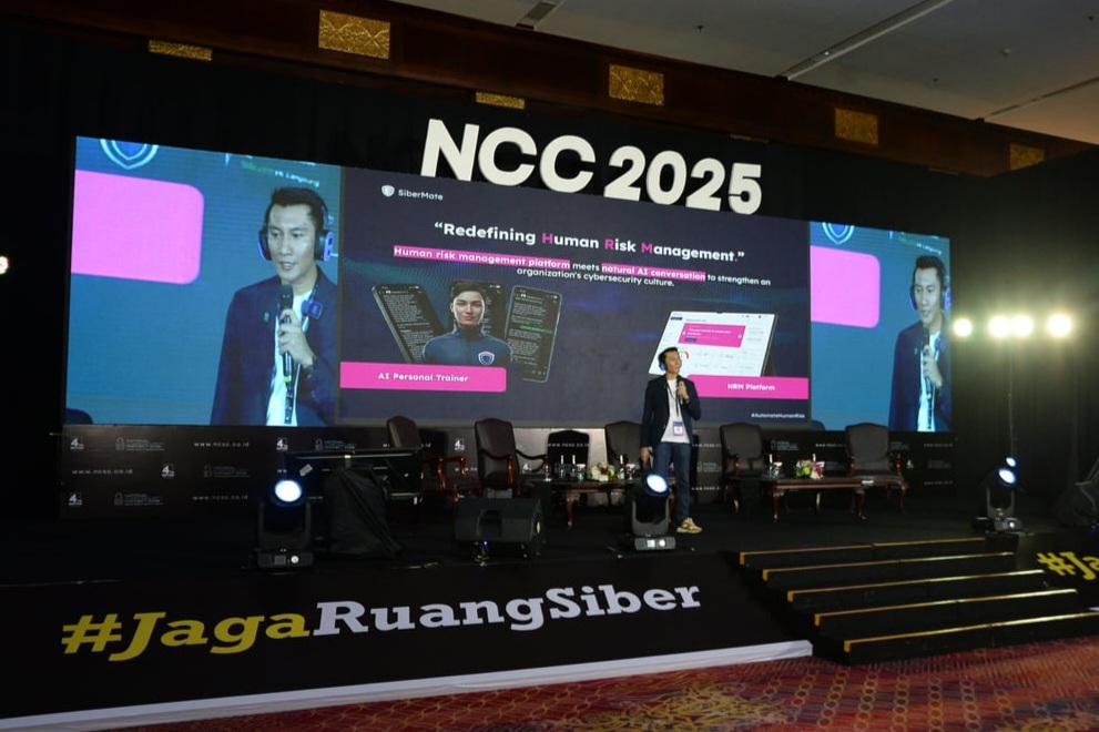 SiberMate Hadirkan AI Personal Trainer di NCSC 2025, Dorong Kesadaran Keamanan Siber Nasional