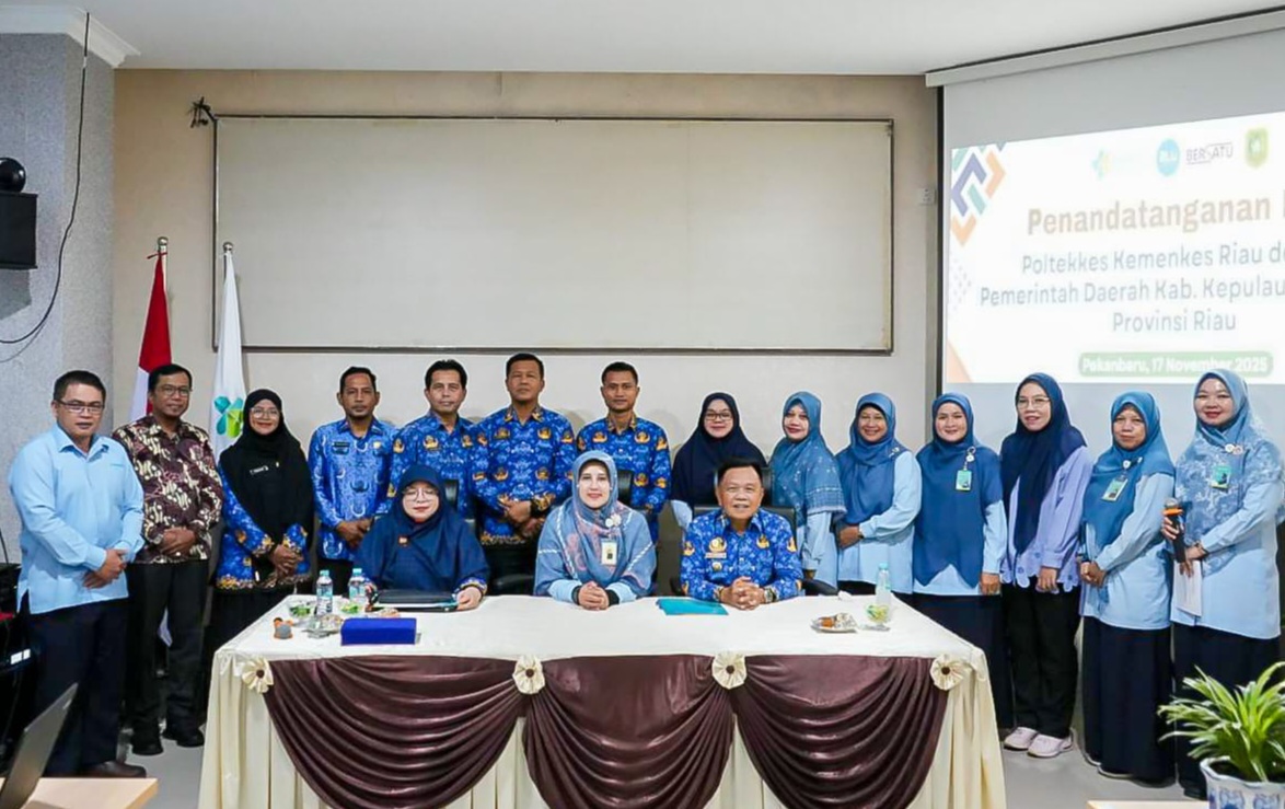 Pemkab Kepulauan Meranti dan Poltekes Riau Rajut Kerja Sama Anak Daerah Prioritas Beasiswa